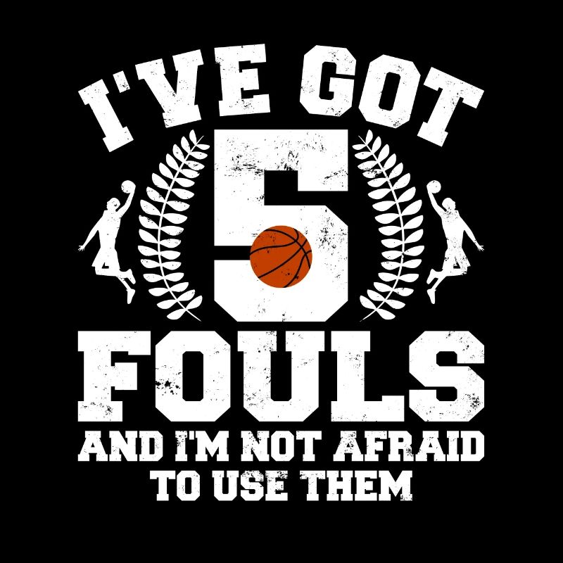 Hoops Basketteur Streetball Hooping 5 Fautes