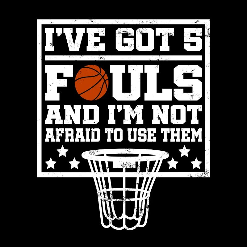 Hoops Basketteur Streetball Hooping 5 Fautes