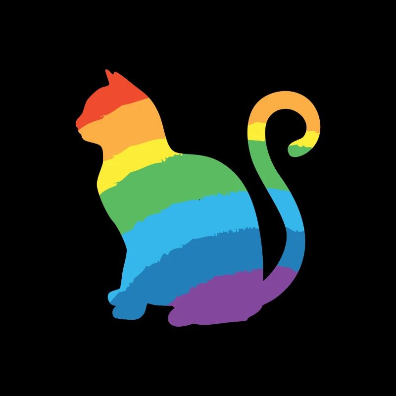 rainbow cat