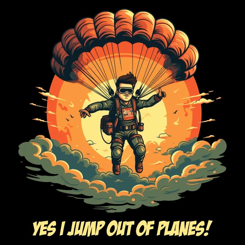 Adrenaline rush in the sky - skydiving Sky