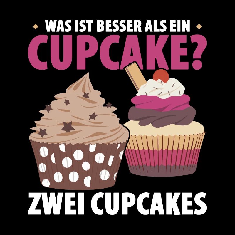 Was ist besser als ein Cupcake? Zwei Cupcakes Lieb