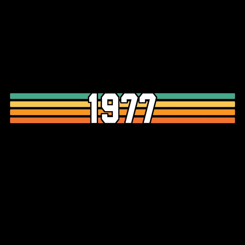 Geschenk retro 1977 vintage 1977
