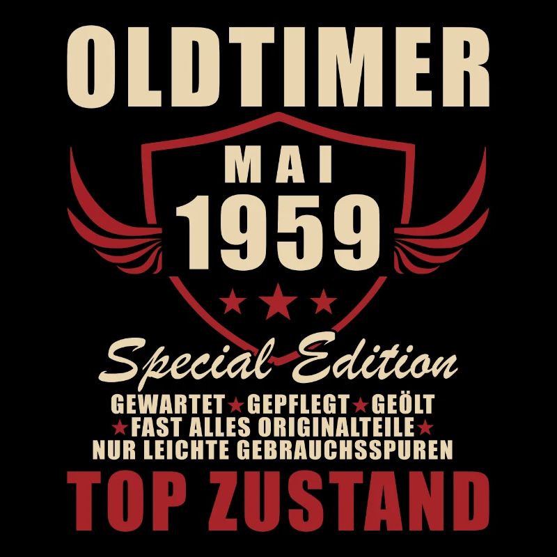 Oldtimer Mai 1959 Geburtstag Geschenk