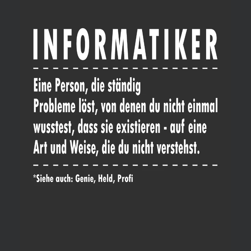 Informatik Programmieren Computer Nerds
