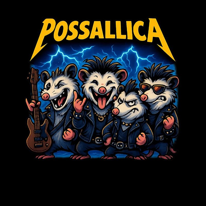 Groupe de rock Possum Opossum