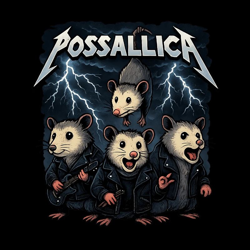 Groupe de rock Possum Opossum