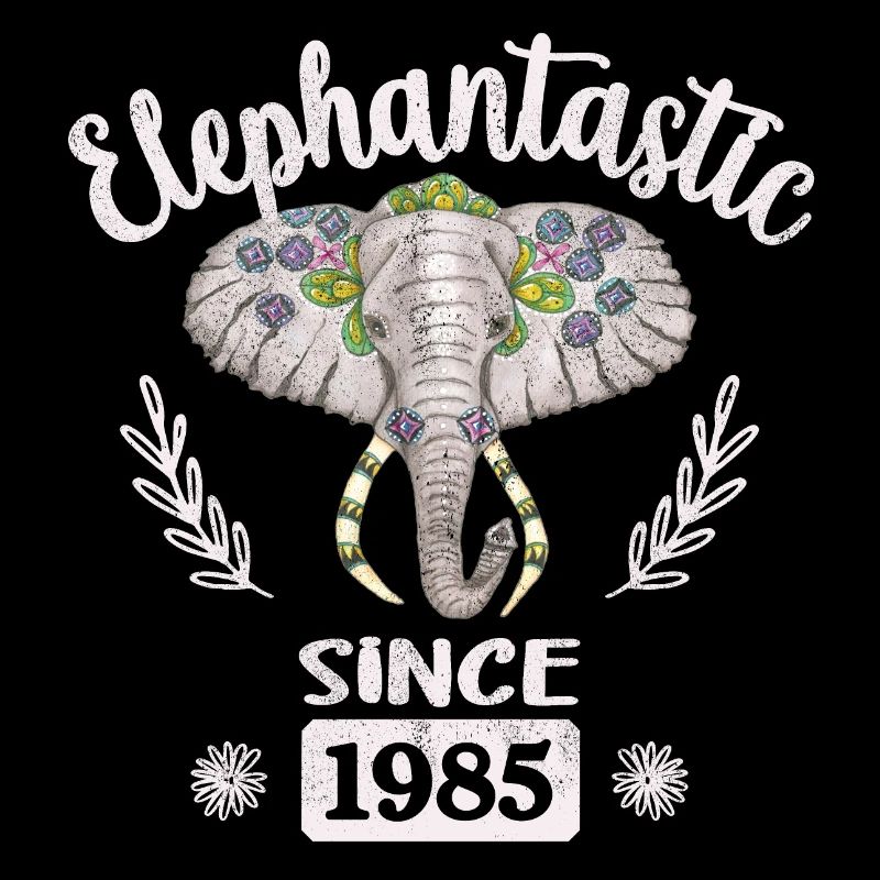 Elephantastic since 1985, Elephant Head Decorated