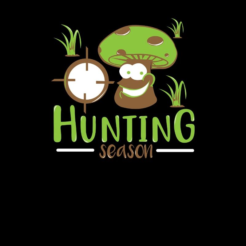 Cadeau drôle de saison de chasse aux champignons