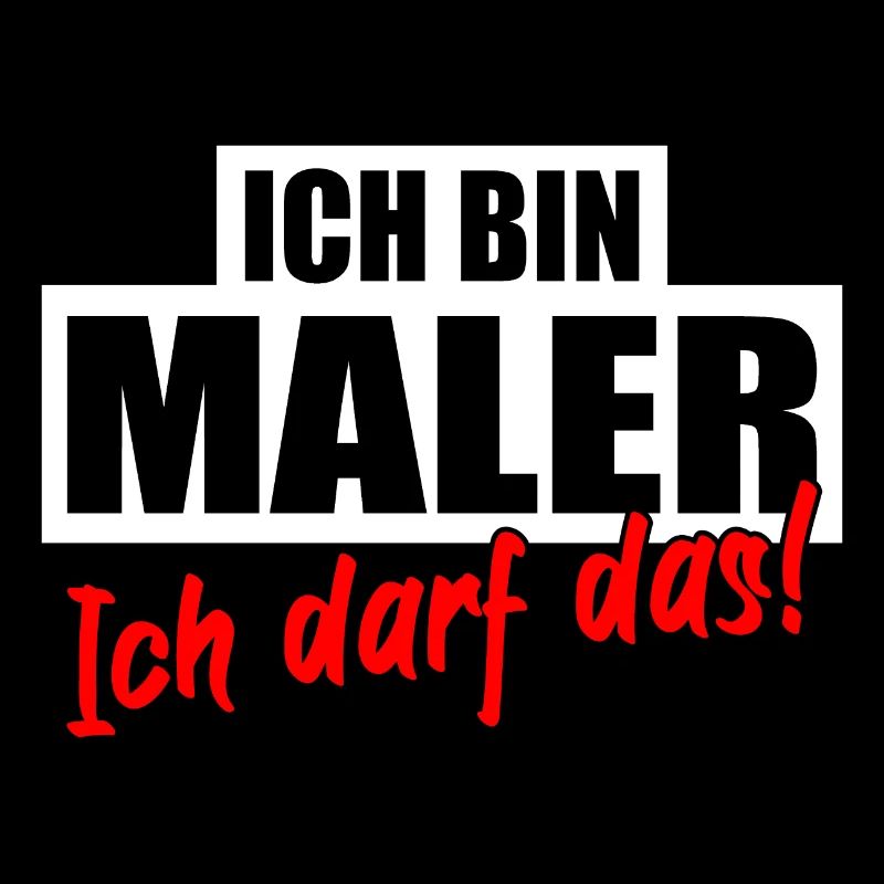 Lustiger Spruch Maler Lackierer Geschenkidee