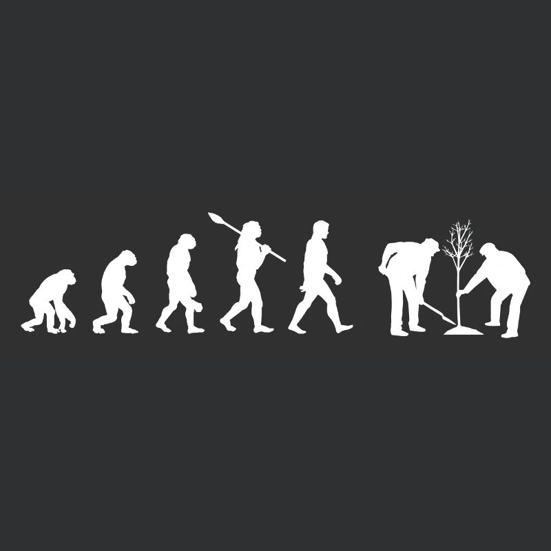 Zwei Förster - Evolution des Menschen / Darwin