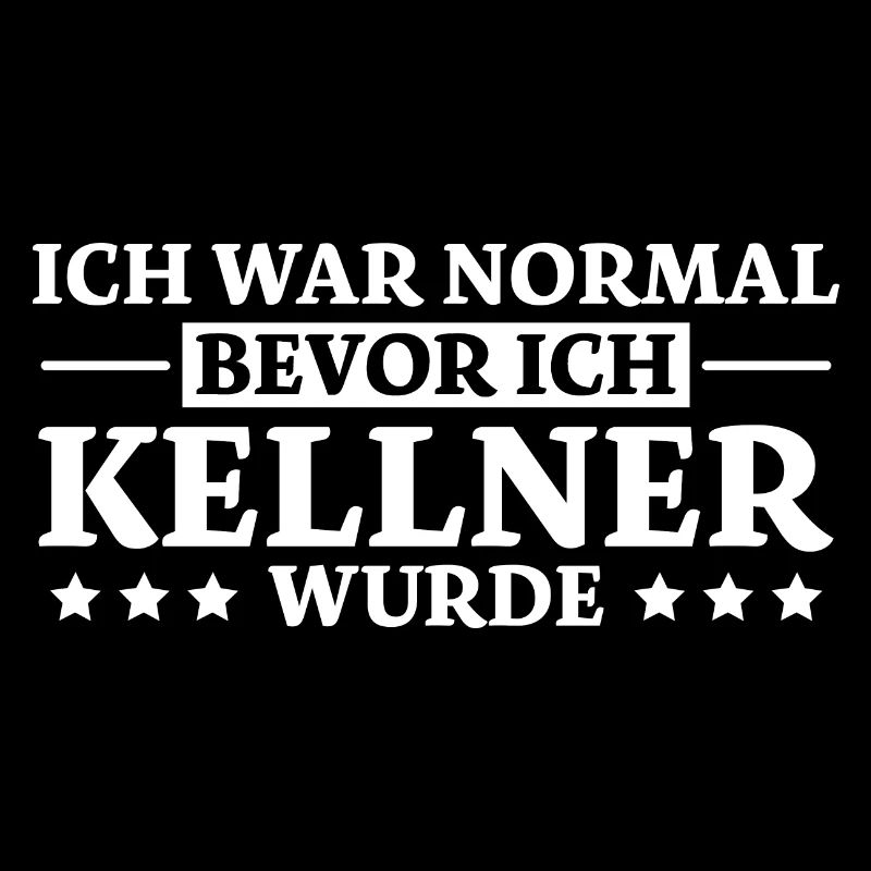 Kellner Spruch Restaurant Lustige Kellner Geschenk