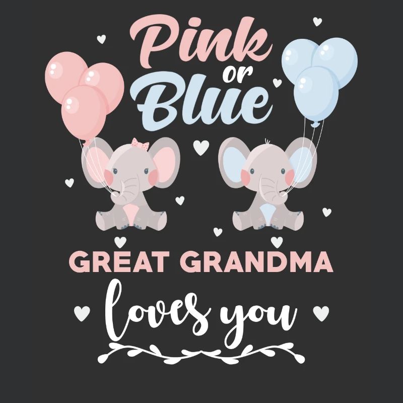 Rosa Oder Blauer Urgroßmutter Elefant