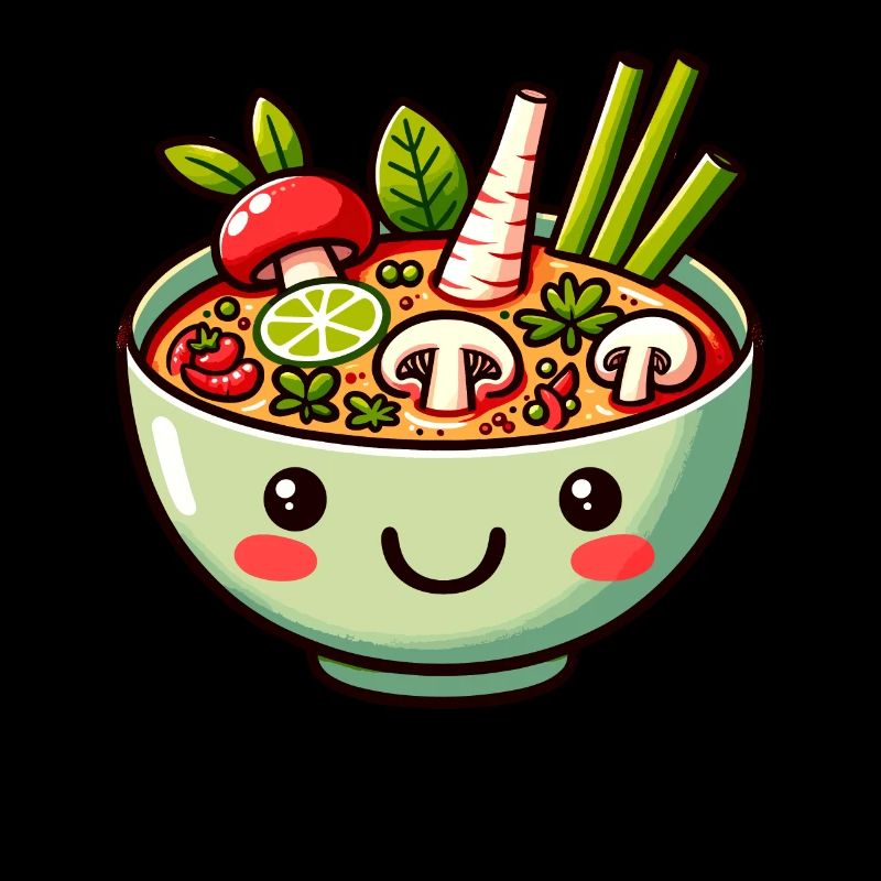 Tom Yum Soup Delight - Authentische thailändische Küche