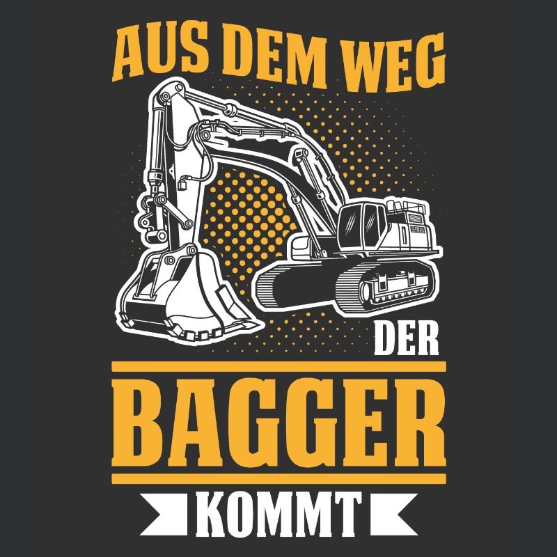 Der Bagger kommt Baggerfahrer Baustelle