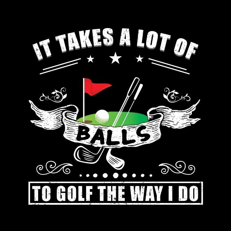 Lustiger Golf Spruch - Golfspieler Geschenk