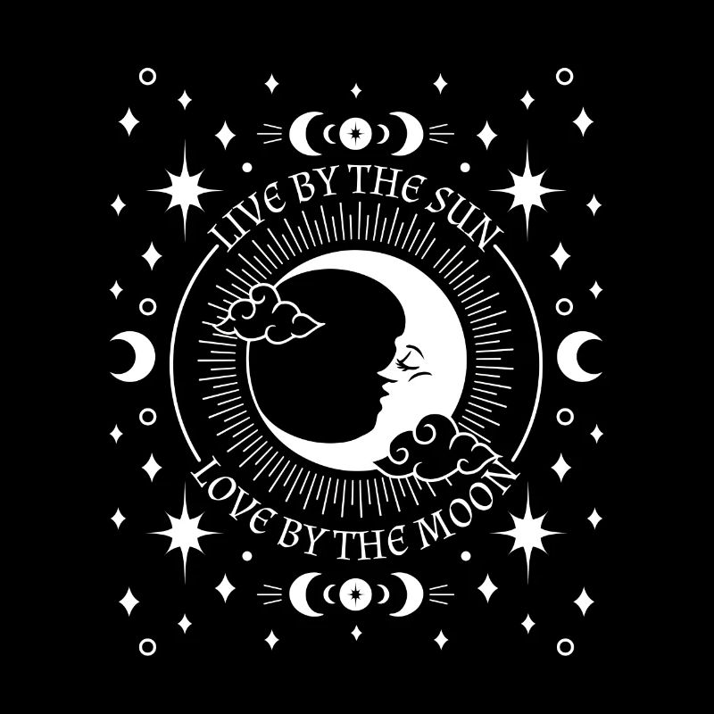 Phase de Lune Occulte Goth Blackcraft Gothique