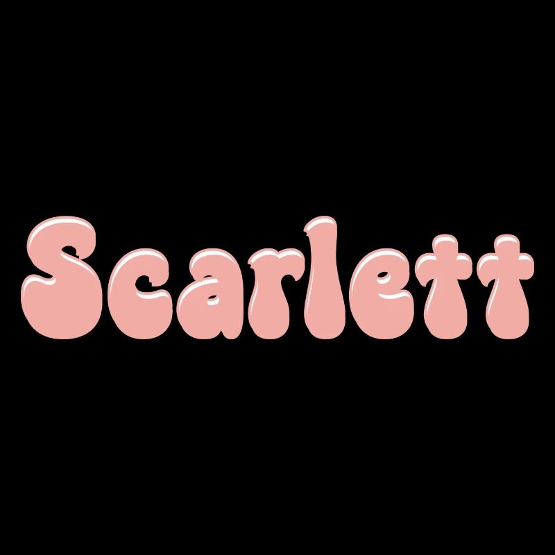 Name Mädchen Scarlett Retro Name Scarlett Paar