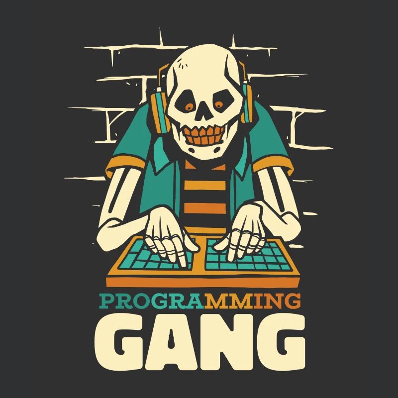 Développeur Coder Programmeur Squelette