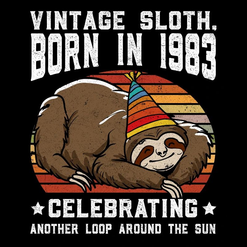 Sloth Birthday 1983 Born 1983