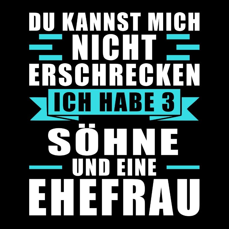 Papa 3 Söhne Papa von 3 Söhnen Geschenk
