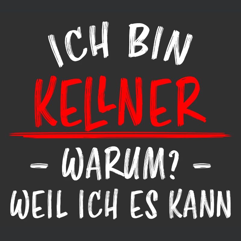 Kellner Lustige Spruch Service Restaurant Geschenk