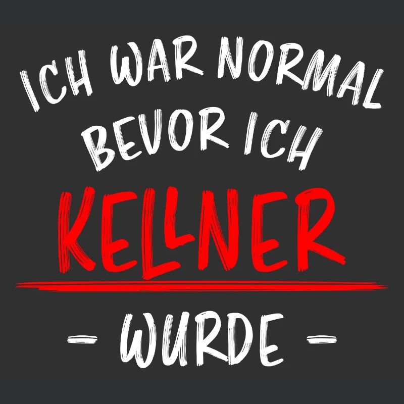 Kellner Lustige Spruch Service Restaurant Geschenk