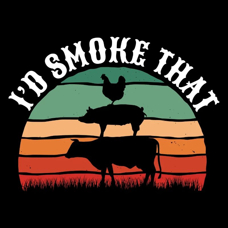 I'd Smoke That Grill BBQ Short Ribs Rack
