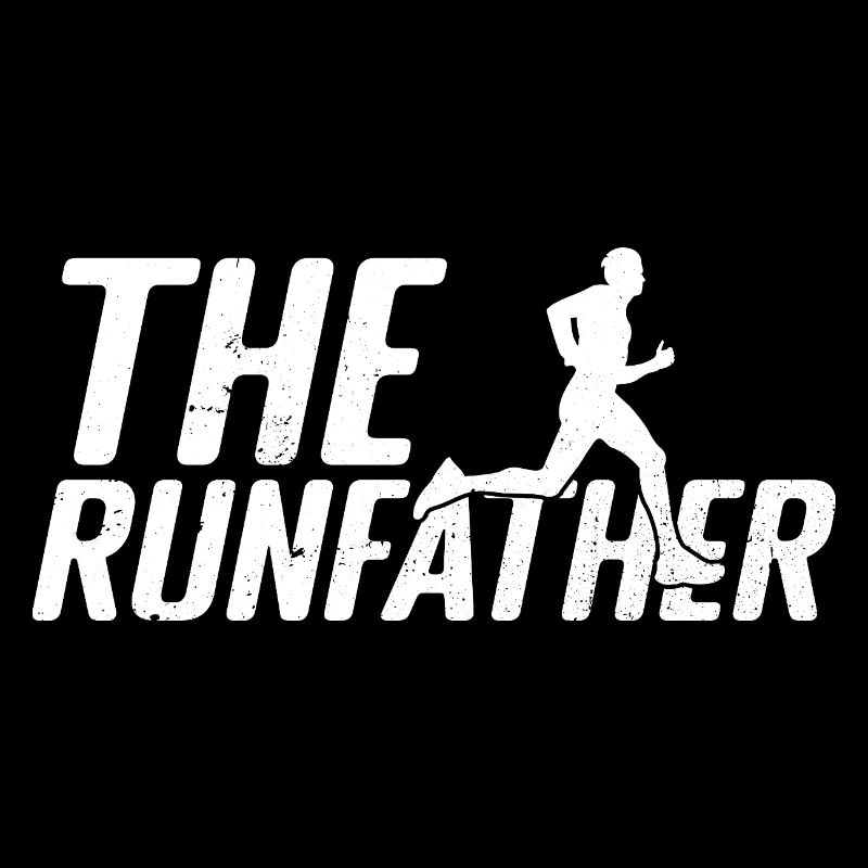Marathon Runner The Runfather Running Gift