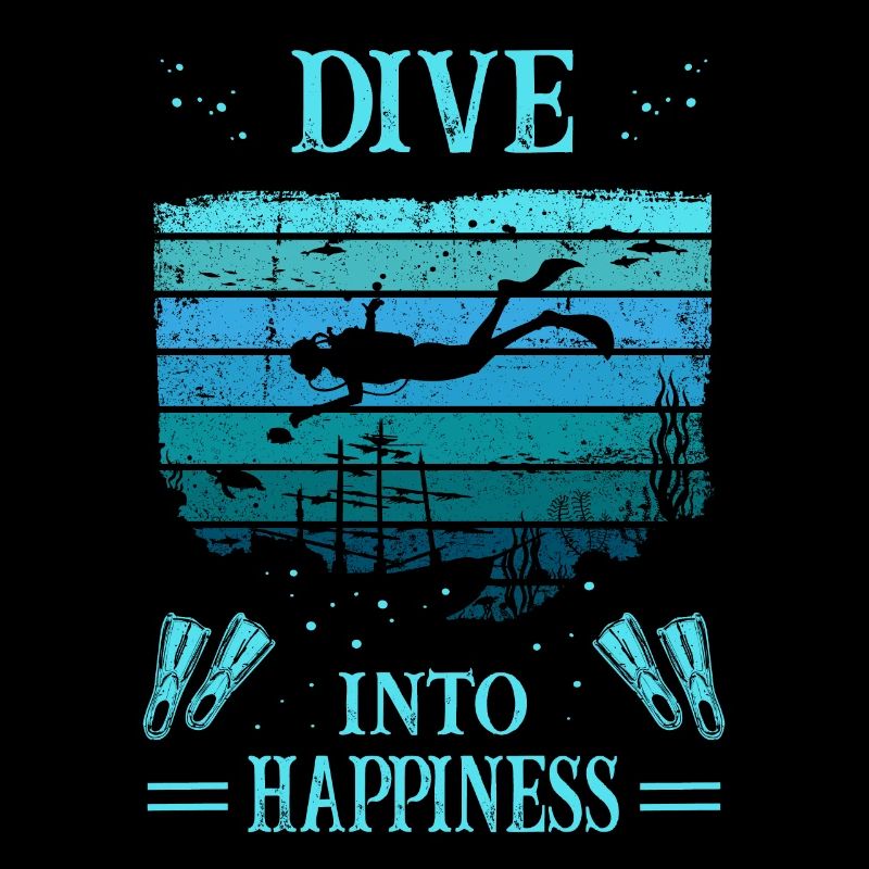 Diver - Scuba Diving - Dive Into Happiness
