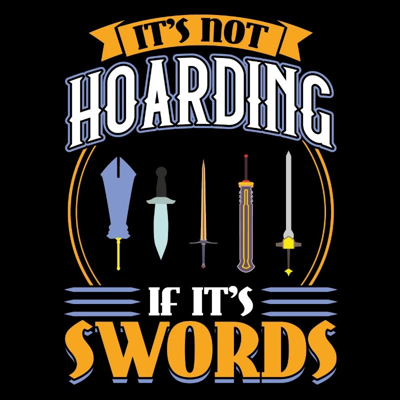 Ce n’est pas de la thésaurisation si c’est des épées - Larping