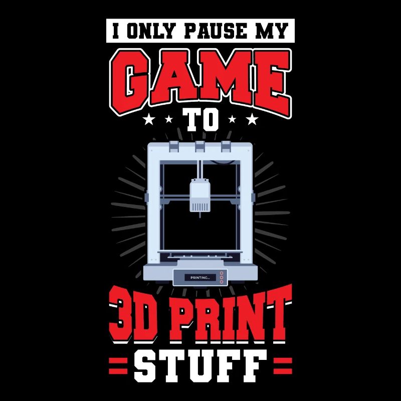 Je mets mon jeu en pause juste pour imprimer des trucs en 3D