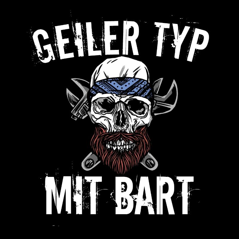 Geiler Typ mit Bart