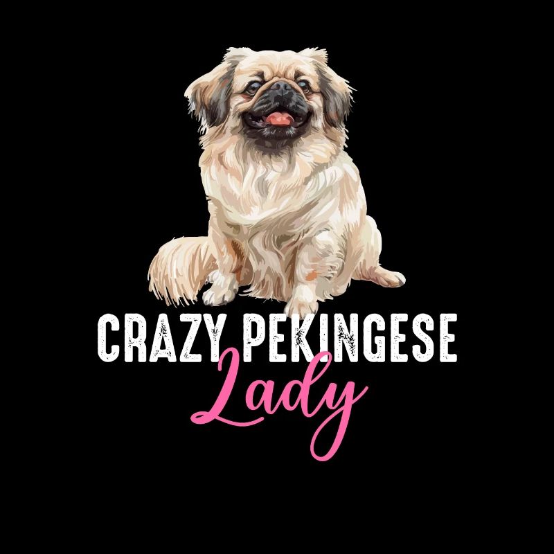 Crazy Pekingese lady