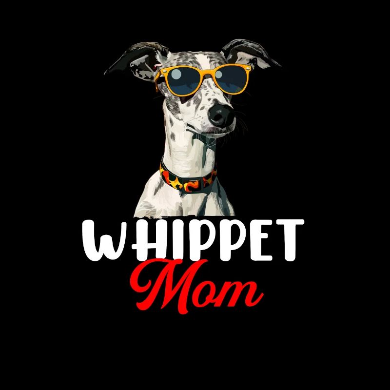 whippet mom dog