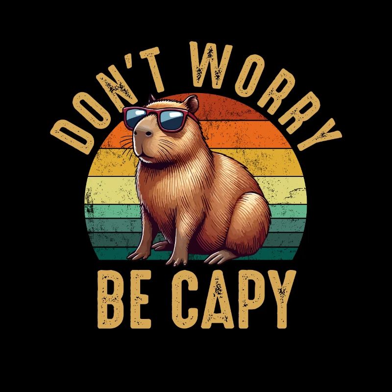 don't worry be capy, capybara