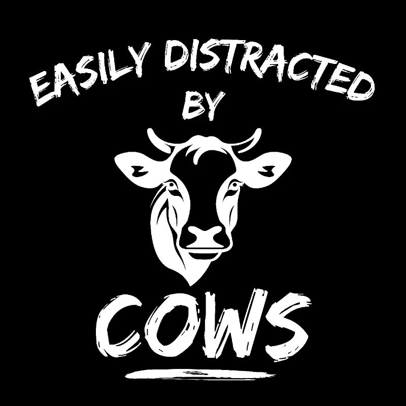 Cow Farm: Easily Distracted By Cows