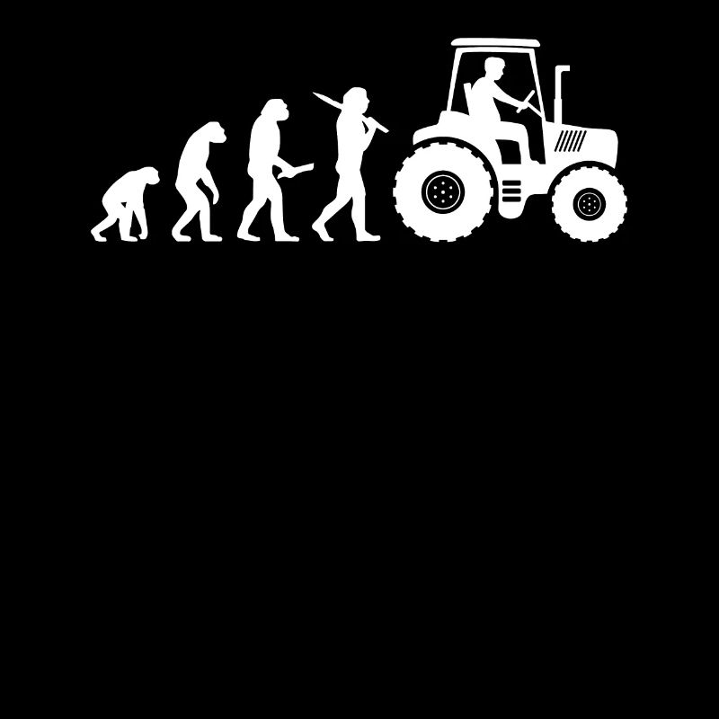 Farmer Tractor Evolution Farmer Trecker Gift