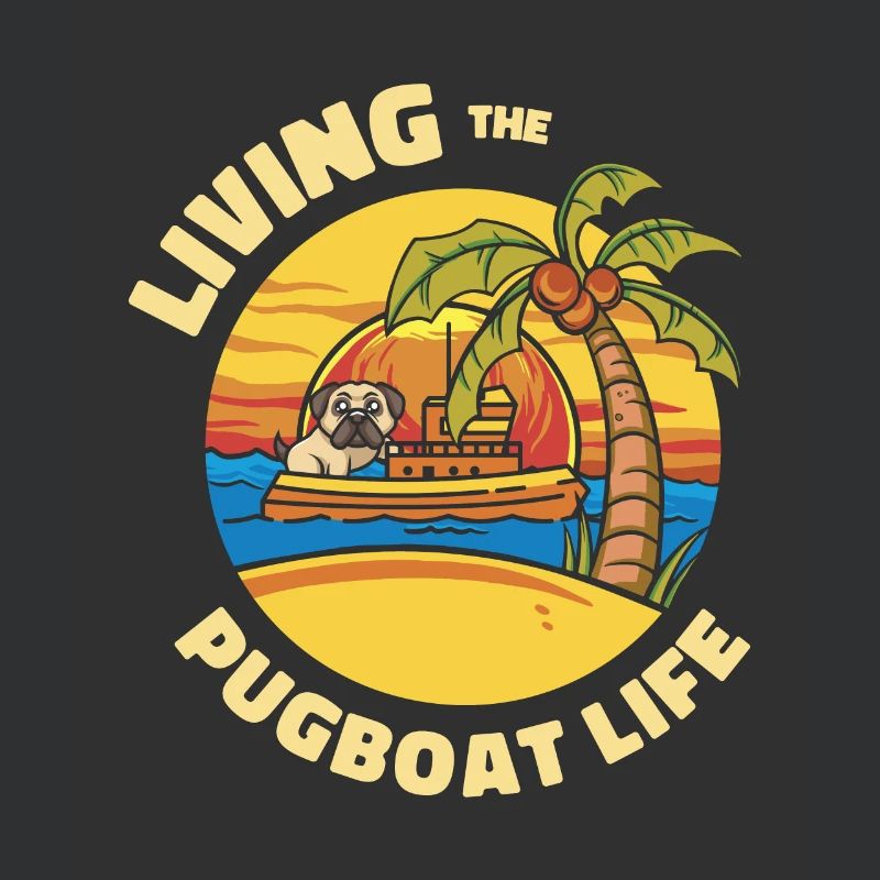 Schlepper Mopsboot Leben Segeln Mops Eigner Boot