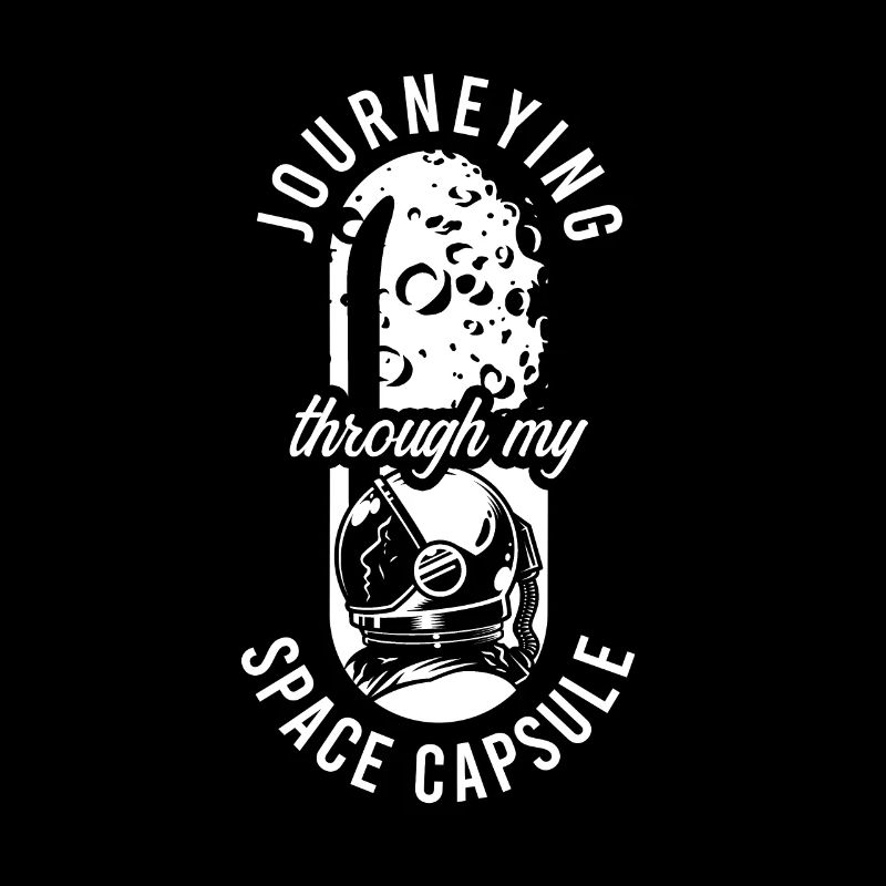 Space Capsule Science Fan Galaxy Astronaut
