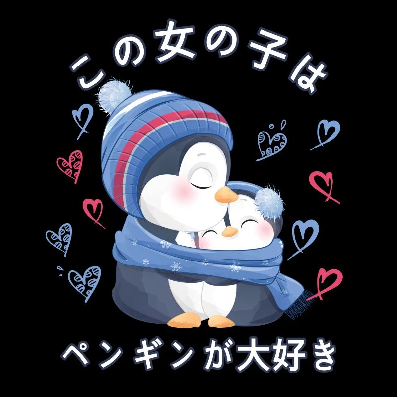 Pinguin Liebe Mama Pinguin