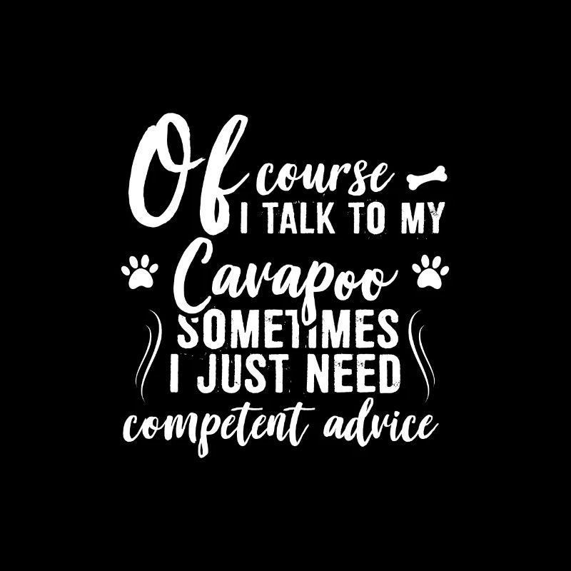 Bien sûr que je parle à mon Cavapoo