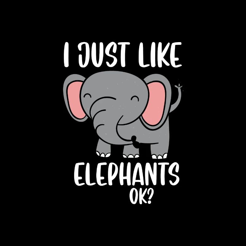J’aime juste les éléphants