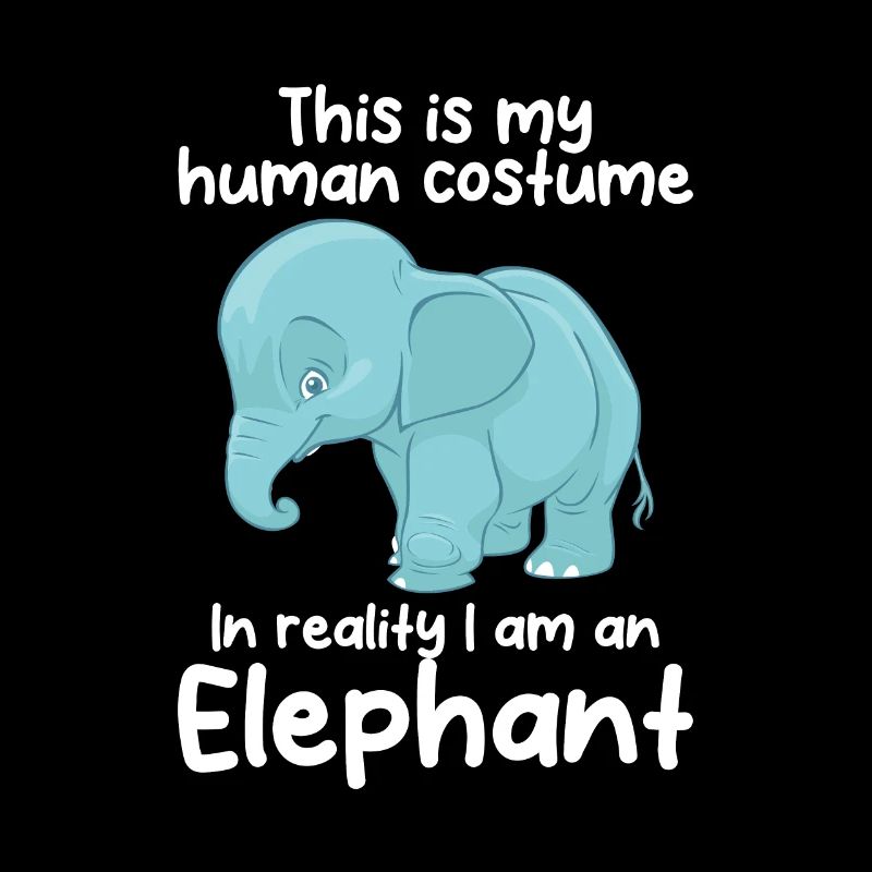 C’est mon éléphant en costume humain
