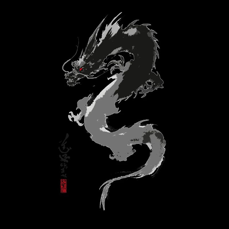 Ryu Yokai – Sumi-e Tintendrache