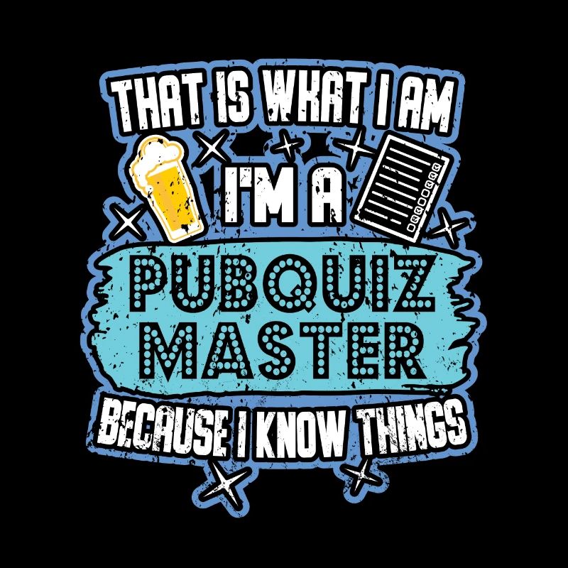 Pub Quiz Pubquiz Master Know Things