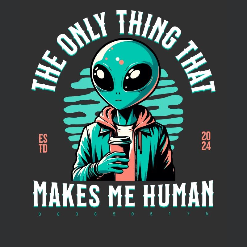 The only thing that makes me human - coffee