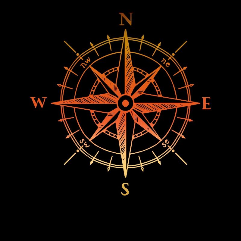 compass suedpol north pole magnet