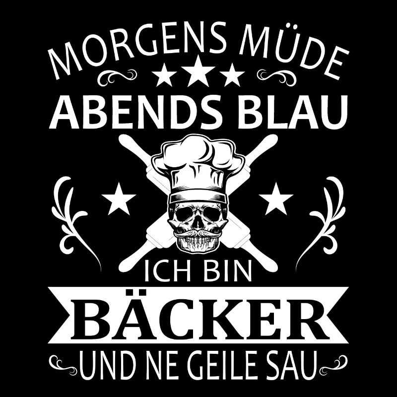 Bäcker Konditor - Morgens Müde Abends Blau