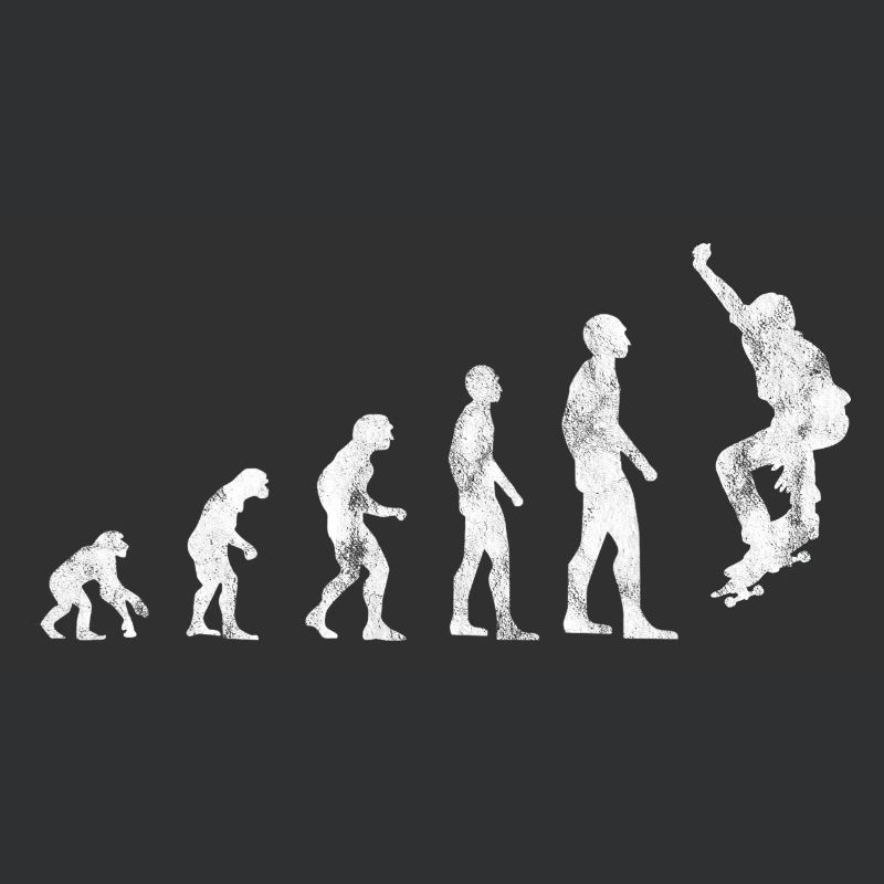 Evolution Skateboarder Skateboard Skater Skate