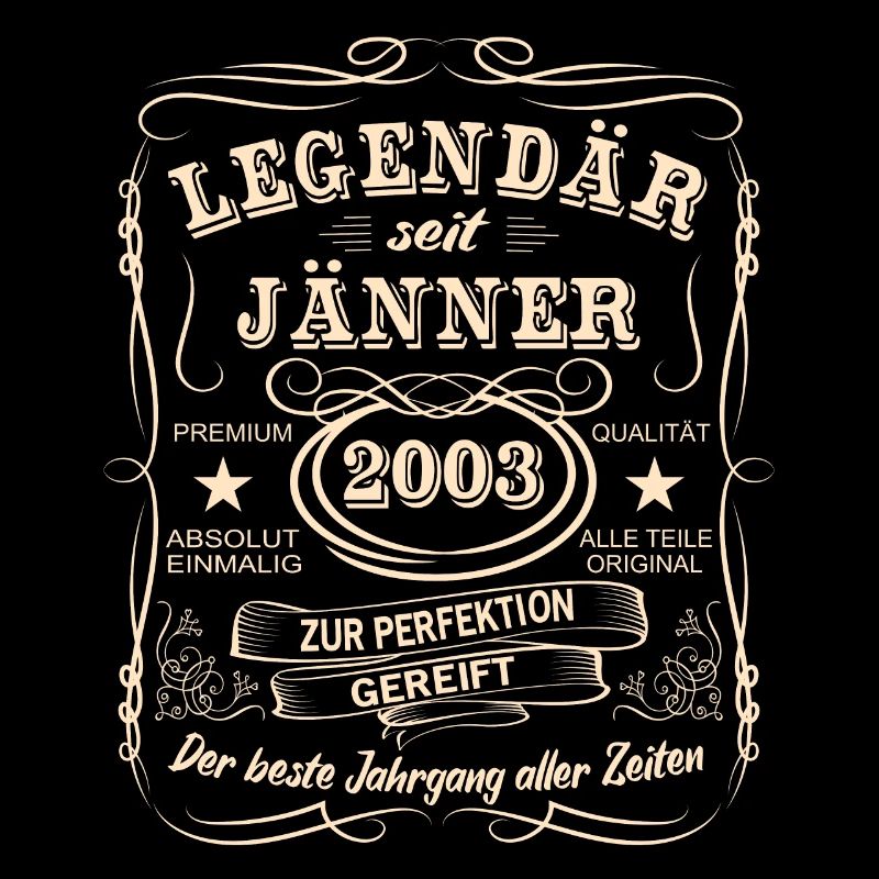 Légendes Janvier 2003 Né en 2003